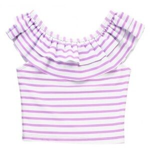 Ruffle butts swim top